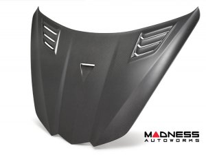 Chevrolet Corvette C8 Carbon Fiber Hood - Anderson Composites - GT Style - Stingray